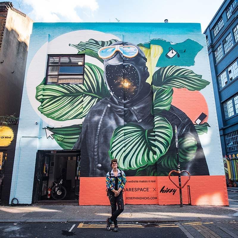 Squarespace x Dazed: Street art collaboration